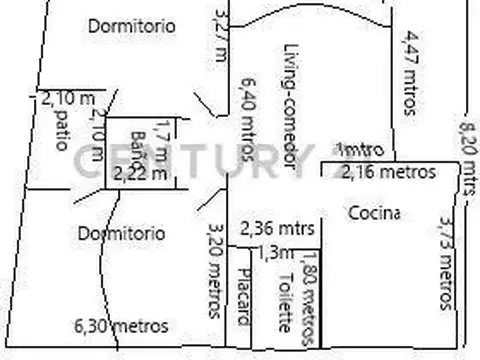 Agüero 16000, Piso 0