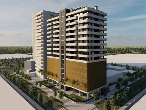 Vende monoambiente Brickell Joven2 Tigre piso alto