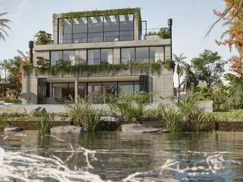 VENTA CASA AL LAGO CENTRAL EN EL GOLF DE NORDELTA 