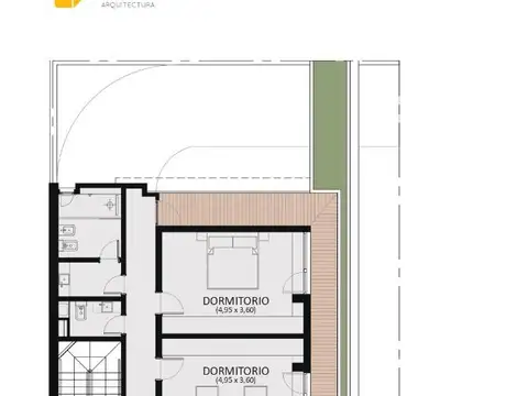 Departamento 4 ambientes con 3 baños