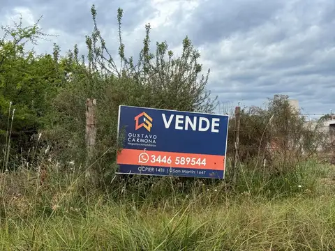 LOTE EN VENTA CON FRENTE A AV ALSINA