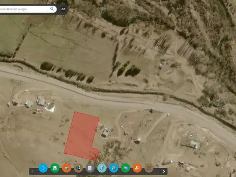 fracción de lote en venta con vista al Lanin