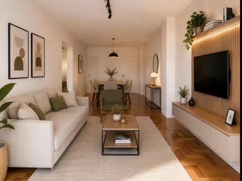 Departamento 5 ambientes con 1 baño