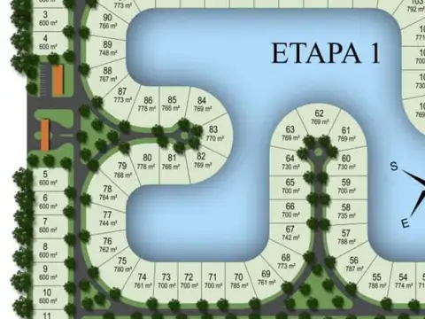 Venta lote Barrio Damasia al Sur Canning Ezeiza