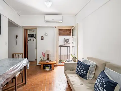 Departamento 2 ambientes con 1 baño