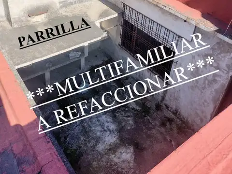 CASA A REFACCIONAR MULTIFAMILIAR GARAGE Y LOCAL CIUDADELA