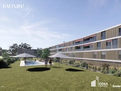 Venta Departamento 2 dormitorios con amenities Galinda Funes Santa Fe