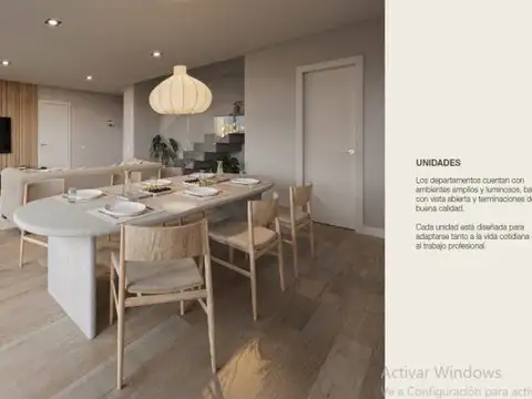 Departamento Monoambiente con 1 baño