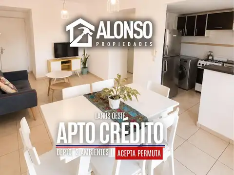 Venta - Departamento 2 Ambientes con Balcón - Lanús Oeste
