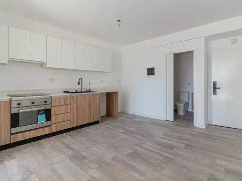 Departamento 2 ambientes con 2 baños