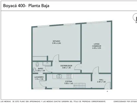 Boyacá 400 , Piso 1