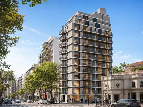 Departamento en venta tres ambientes en pozo en edificio con amenities en Palermo