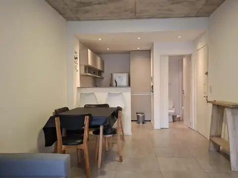 Departamento 2 ambientes con 2 baños