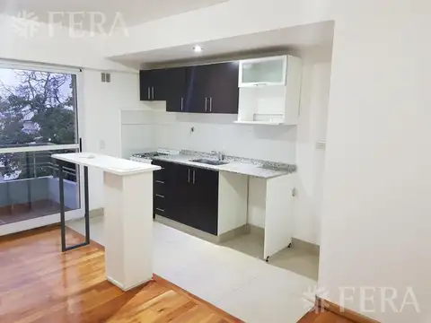 Departamento 2 ambientes con 1 baño