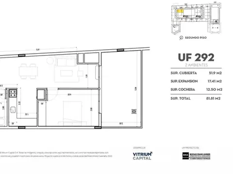 Pueblo Caamaño 650 , Piso 2