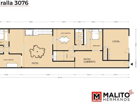 Casa en Venta de 2 dormitorios