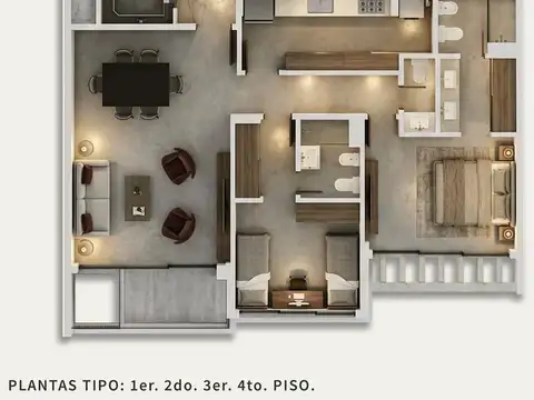 Departamento en Venta en San Isidro Centro, USD 326.000