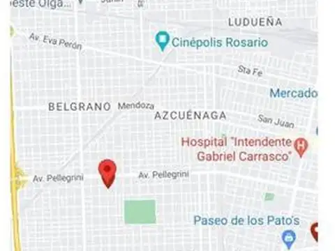 Venta terreno interno en Cullen 1839 - Barrio Belgrano, Rosario