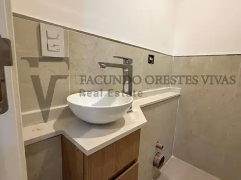 Departamento 2 ambientes con 1 baño