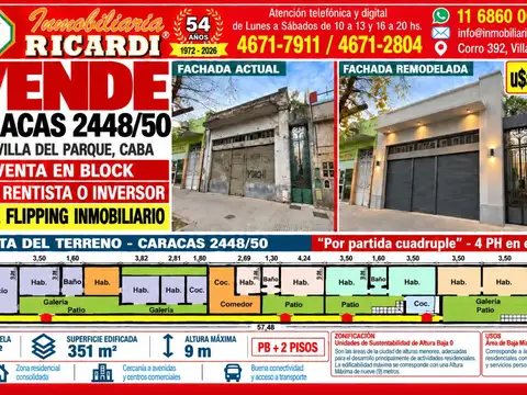 POR PARTIDA CUÁDRUPLE 4 PH VENTA EN BLOCK