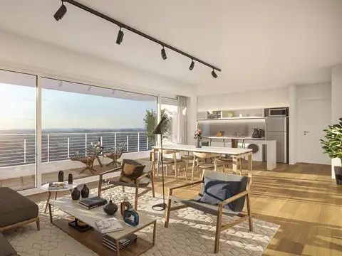 Departamento 3 ambientes con 2 baños