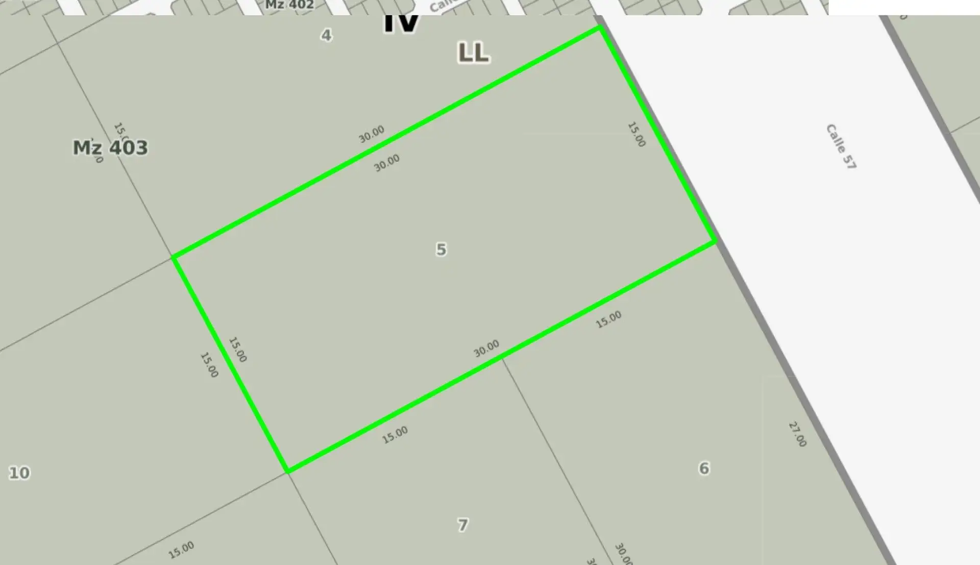 Lote de 450m2 - Marquesado