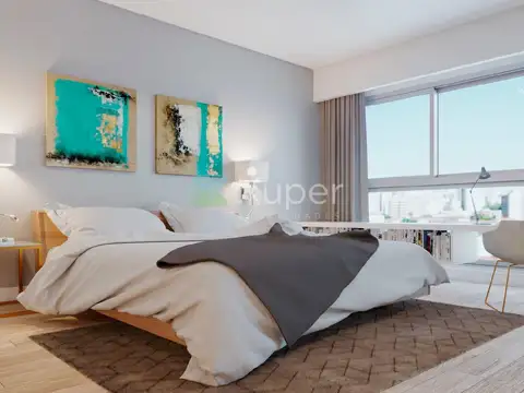 Departamento Monoambiente con 1 baño