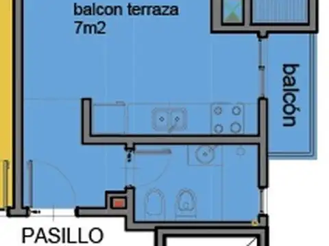 Departamento en Venta de Monoambiente