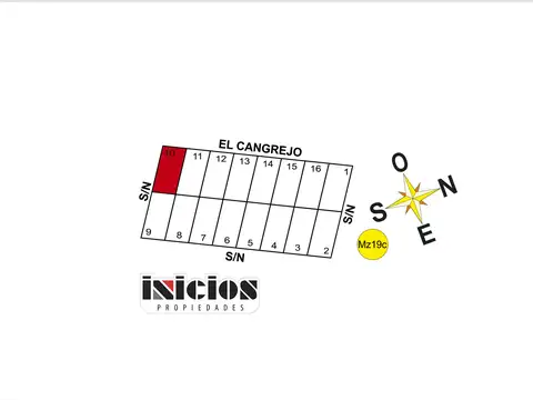 Lote sobre Esquina en Paraje Pavón - B783