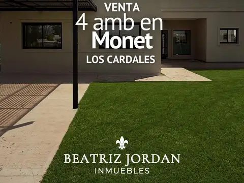 CASA 4 AMBIENTES EN VENTA, BARRIO MONET,  LOS CARDALES