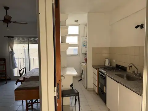 Departamento 2 ambientes con 1 baño