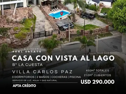 Casa en Venta en La Cuesta, Villa Carlos Paz