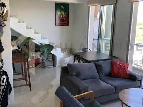 Departamento 2 ambientes con 2 baños