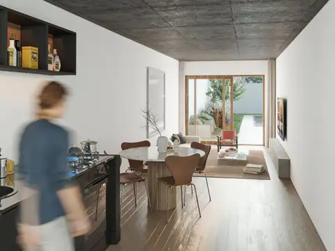 Departamento Monoambiente con 1 baño