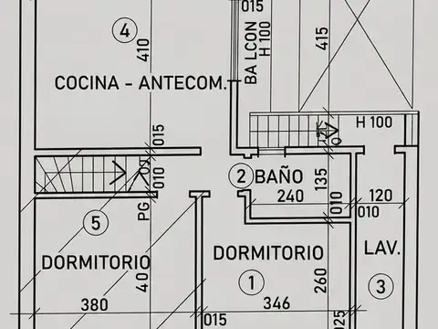 Depto Tipo Casa en Venta 45 años
