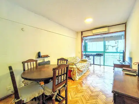 DEPARTAMENTO 2 AMBIENTES CON BALCON RECOLETA