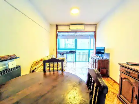 Departamento 2 ambientes con 1 baño