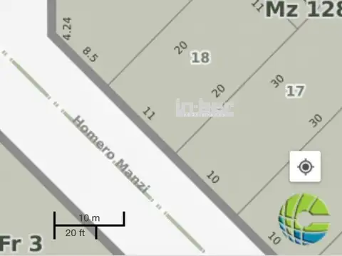 Terreno en Venta de 225,0 m2