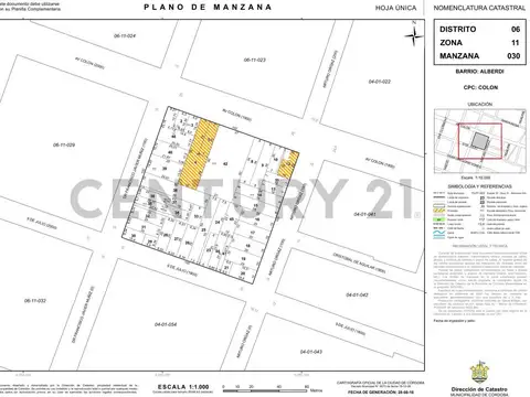 Av. Colón 1900: 272 m² con potencial de más de 2.000 m² construibles. La incidencia que busca todo d