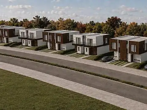 VENTA de casa a estrenar, 5 ambientes, 197m2 totales sobre lote de 694m2.