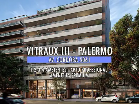 VENTA DEPARTAMENTO 4 AMB con BALCÓN TERRAZA 157 mts / PALERMO