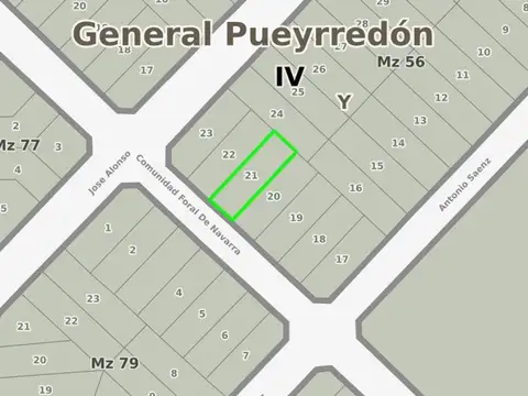 Terreno en Venta en Faro, USD 27.000