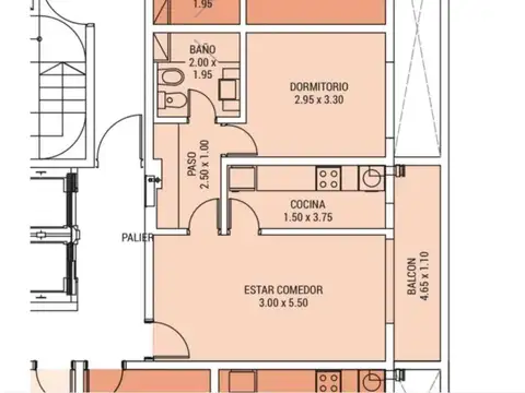 Departamento en Venta en General Paz, USD 110.000