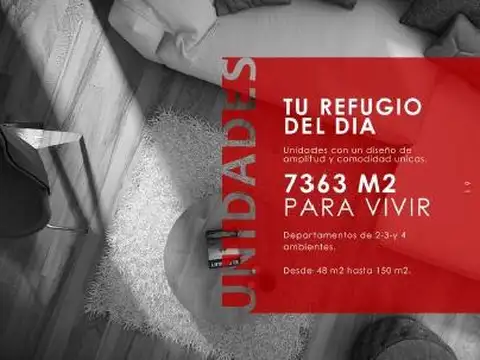 Departamento 3 ambientes con 2 baños