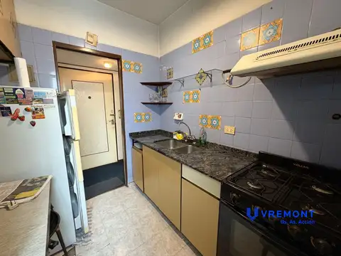 Departamento 3 ambientes con 1 baño