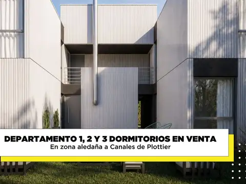 Dptos 1, 2 y 3 dorm en pozo en venta Plottier