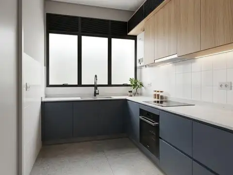 Departamento 2 ambientes con 1 baño