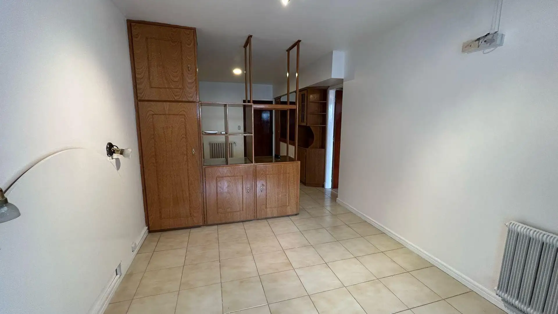 Departamento de 1 ambiente y medio con terraza y quincho