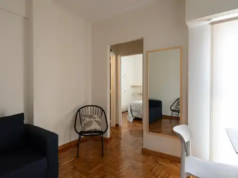 Departamento 2 ambientes con 1 baño