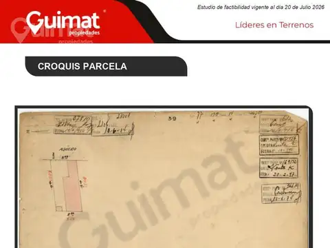 Terreno en Venta en Recoleta, USD 750.000